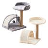 Дерево для кошек Yousheng с когтеточкой и насестом для кровати, башня для лазанья с подвесным пушистым шаром, сизалевая когтеточка для домашних кошек