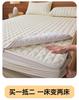 Double sided 2-in-1 removable washable A-class cotton padded bed sheet, fully enclosed bed cover, Simmons mattress protective cover