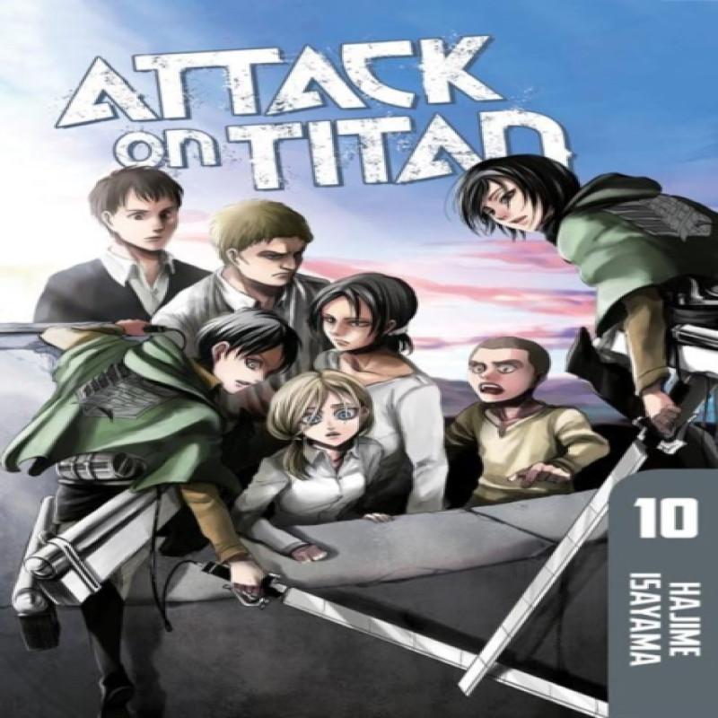 Attack On Titan 10 by Hajime Isayama Paperback Book 9781612626765