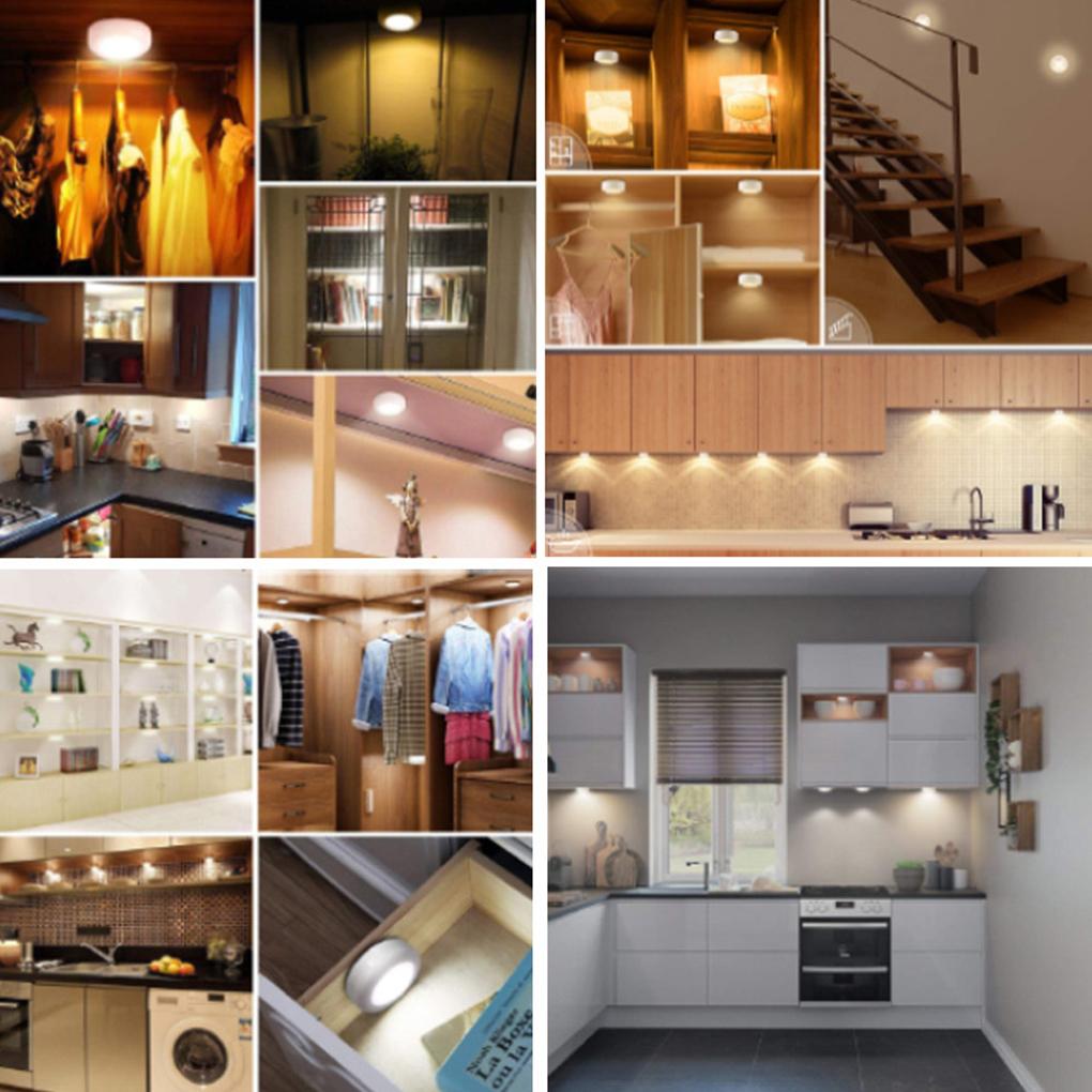 Светильник для шкафа 60лм светодиодный пульт дистанционного управления для шкафа регулируемый домашний светильник для лестницы