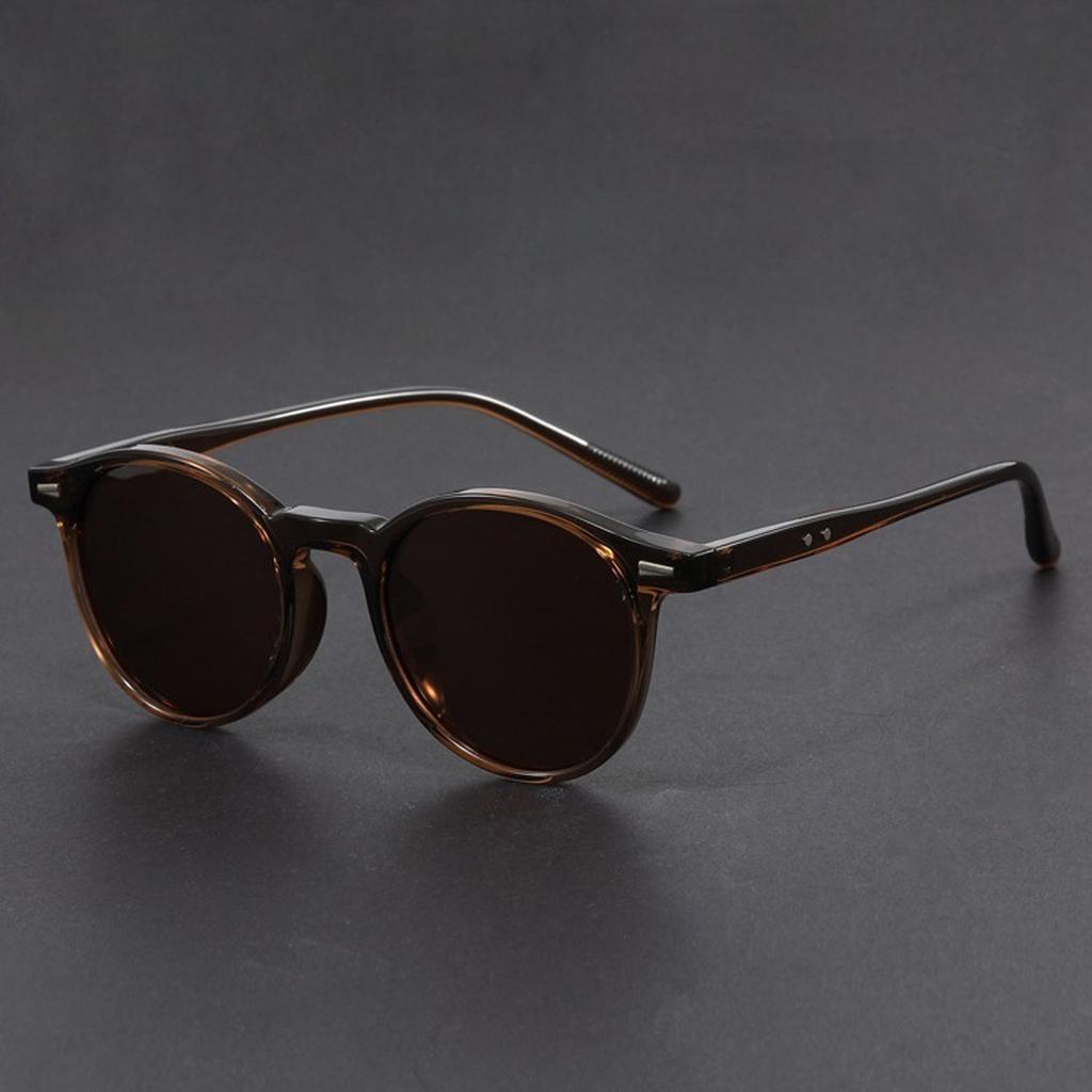 Retro  Fashion Glasses Frame Men Fashion Shades Polygon Women Oval High Quality Travel Eyewear