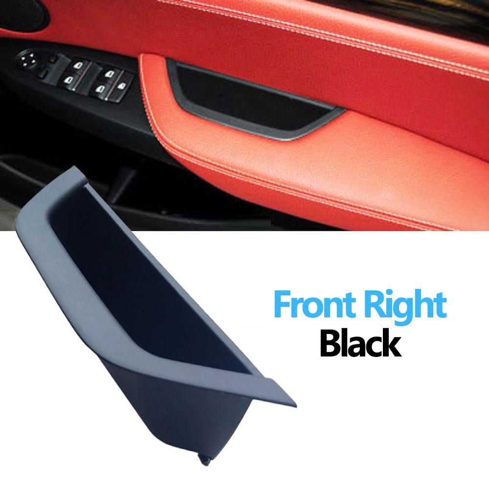 Кожаный чехол для внутренней пассажирской двери с левым рулем и правым рулем, кожаный чехол с внутренней ручкой в ​​сборе для BMW X3 X4 F25 F26