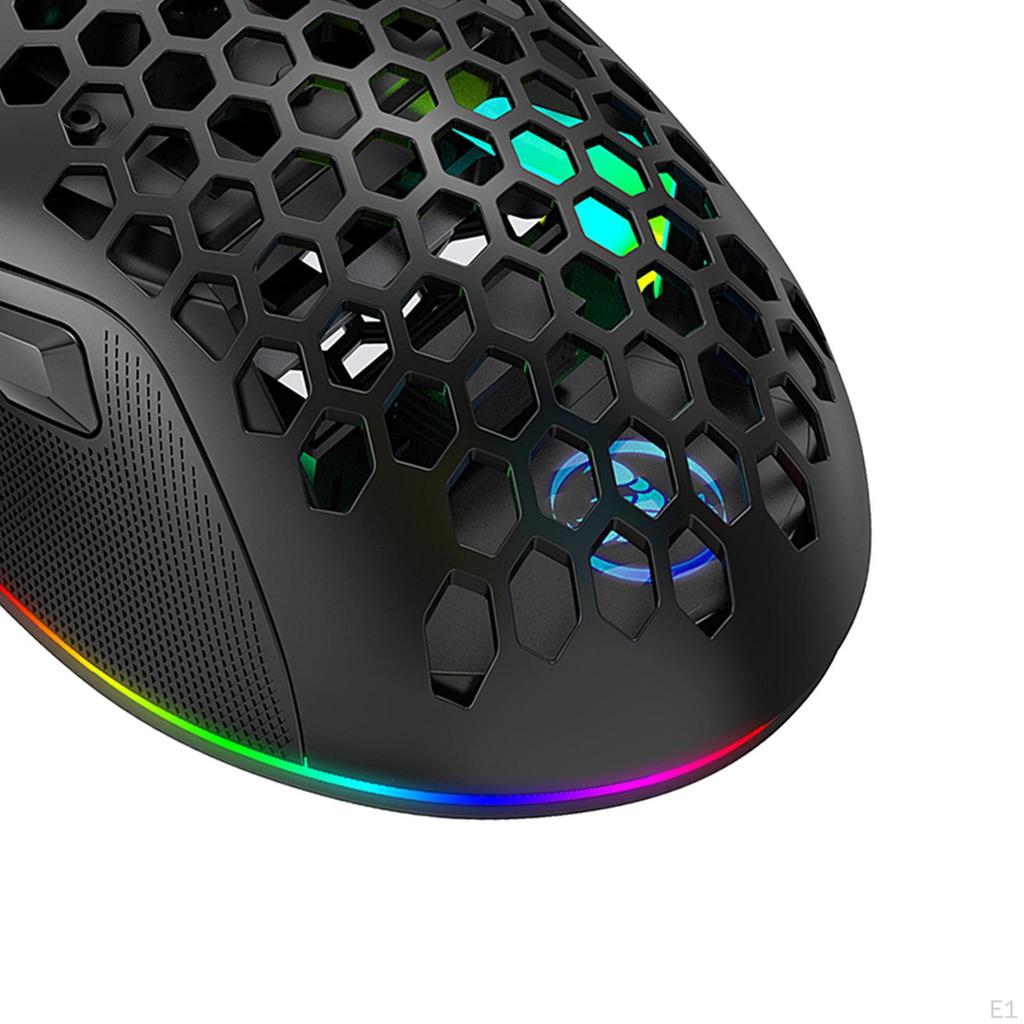 Игровая USB-мышь с 7200 DPI и 6 настраиваемыми параметрами для ПК-игроков
