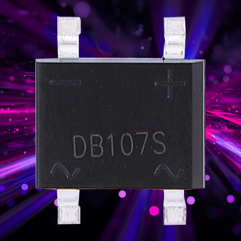 1A 1000V Diode Bridge DB107S Multiple Batches Square Rectifier Bridge Full Current Voltage