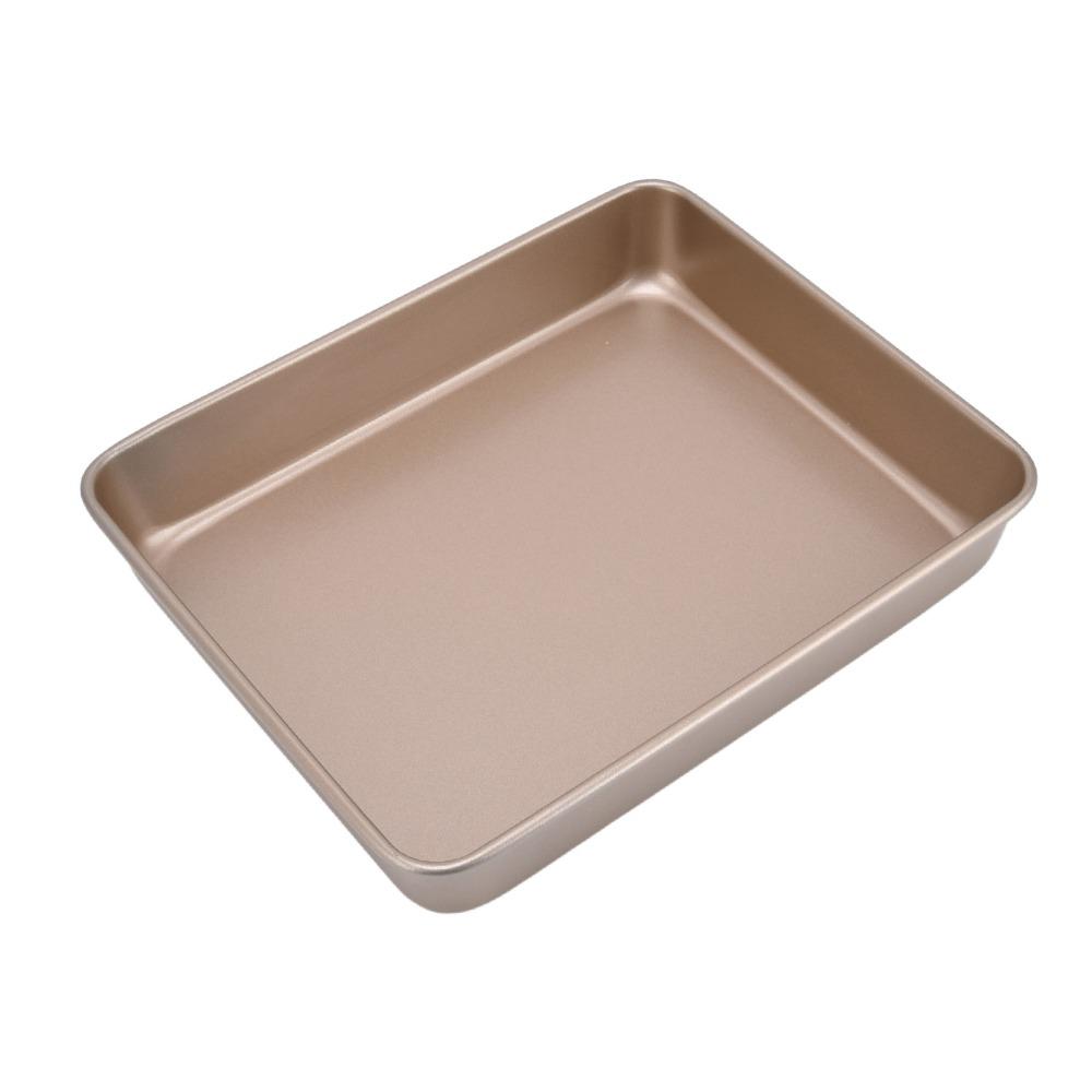 Heating Evenly Baking Pan Food Grade Carbon Steel Baking Tray Baking Sheet Bakery Catering