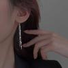 Sequined Tassel Ear Line Women's Niche Exquisite Fashion Versatile Sparkling Tassel Ear Jewelry
