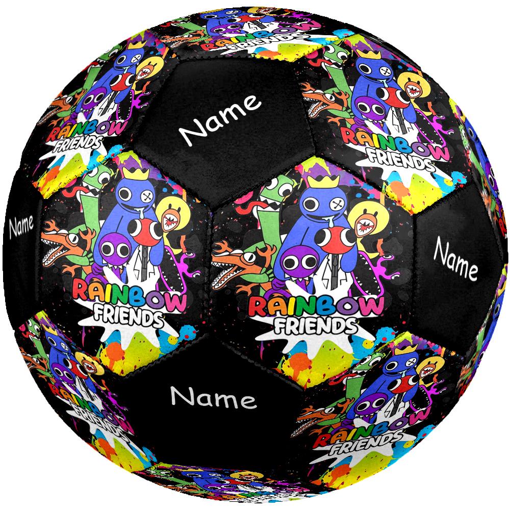 Custom Name Rainbow Friends Theme Size 5 Soccer Ball, Suitable for Both Indoor and Outdoor Matches, a Gift Suitable for Everyone.