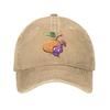 Cute Pikmins  Casual Baseball Cap For Couple Women Summer  Kpop Rock Hip Hop Hats Vintage Breathable Snapback Cap