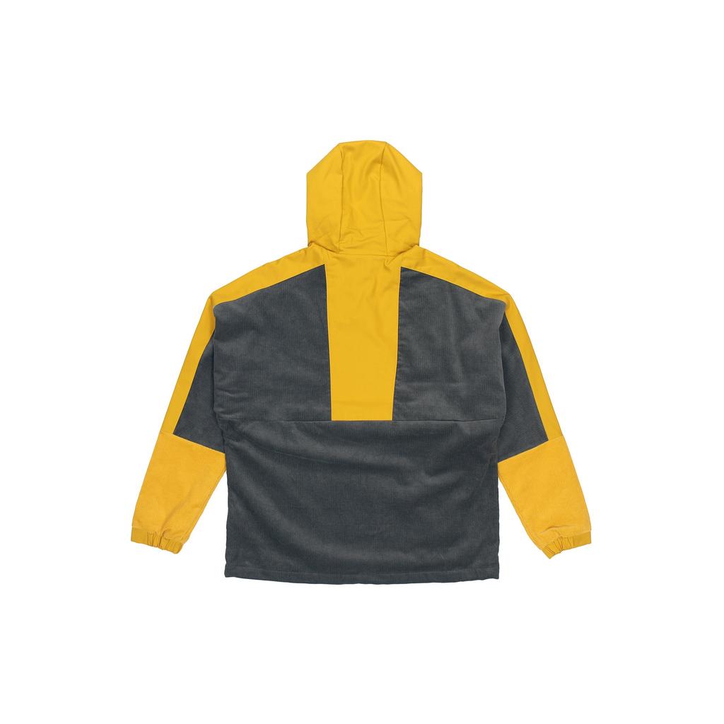 adidas M Вельветовая Короткая куртка на молнии Colorblock Спортивная с капюшоном Логотип Куртка Коричневая Мужская HD0366