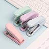 Colorful Mini Portable Stapler for Students - Labor-Saving Handheld Design