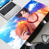 New Mouse Pads Big One Piece Ace Anime Gaming Accessories Gabinete Gamer Pc Computer Desk Mat Keyboard Tablet Mousepad