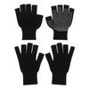 Yoga Breathable Bicycle Equipment Anti-slip Mitten Cycling Gloves Half Finger Gloves Work Mittens