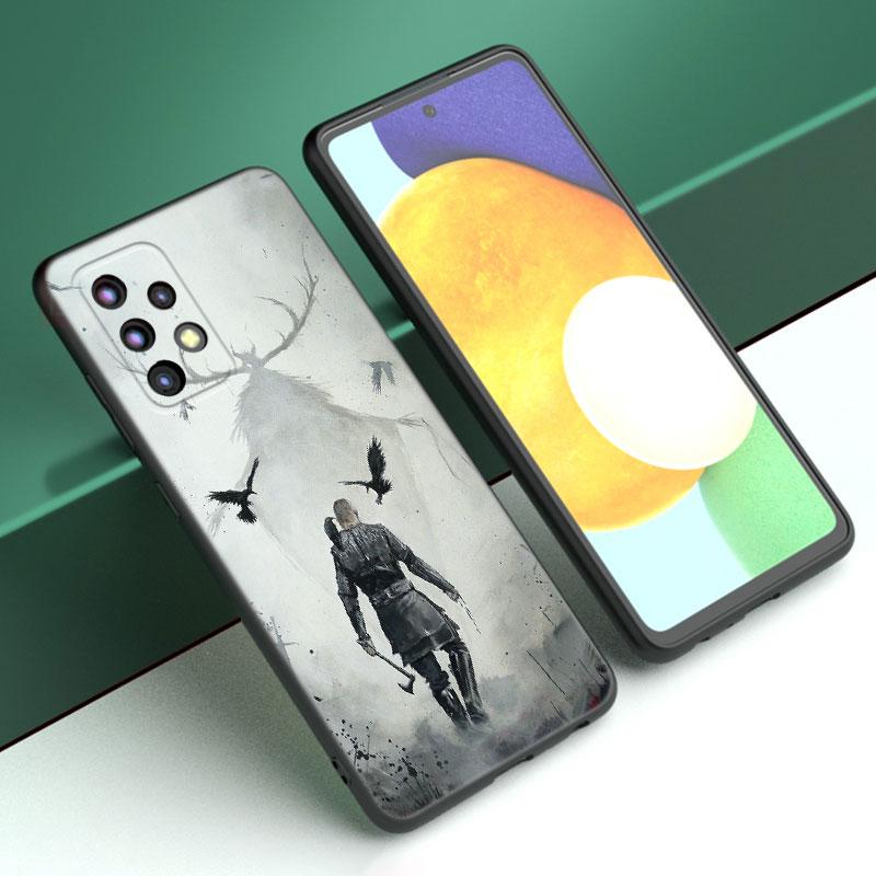 Чехол для телефона с логотипом Viking Vegvisir для Samsung A04 A21 A30 A50 A52 S A13 A14 A22 A23 A32 A53 A73 5G A11 A12 A31 A33 A51 A70 A71 A72