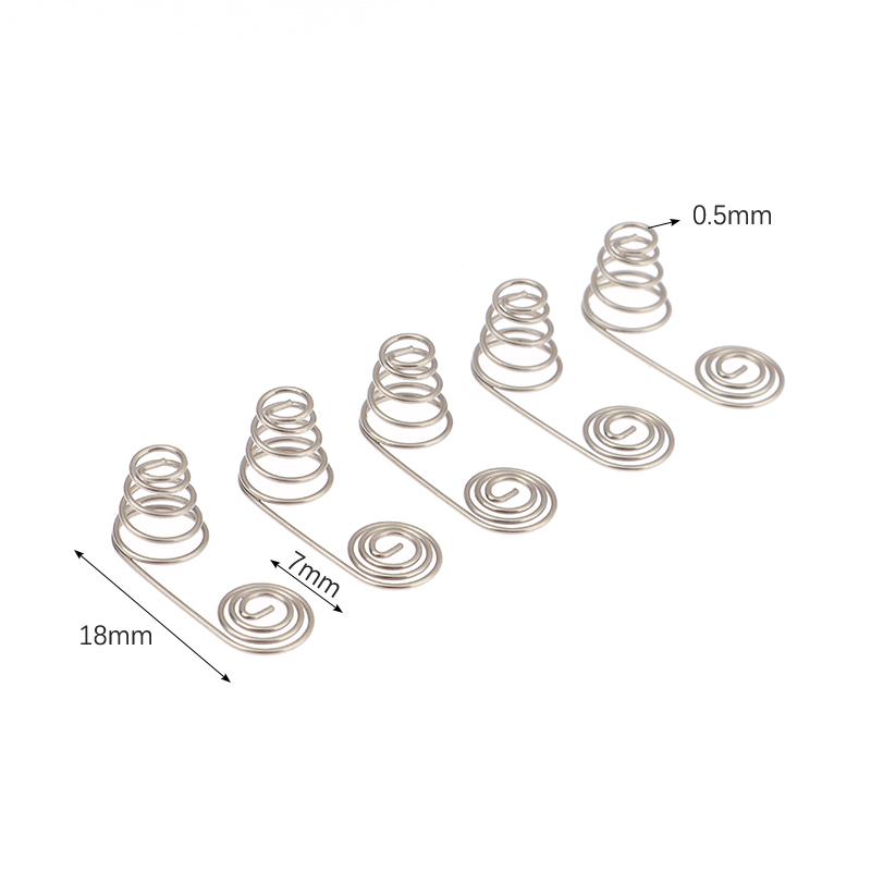 5 шт. батарея АА, отрицательная и положительная пружина, контактная пластина, никелевая проволока, пружина