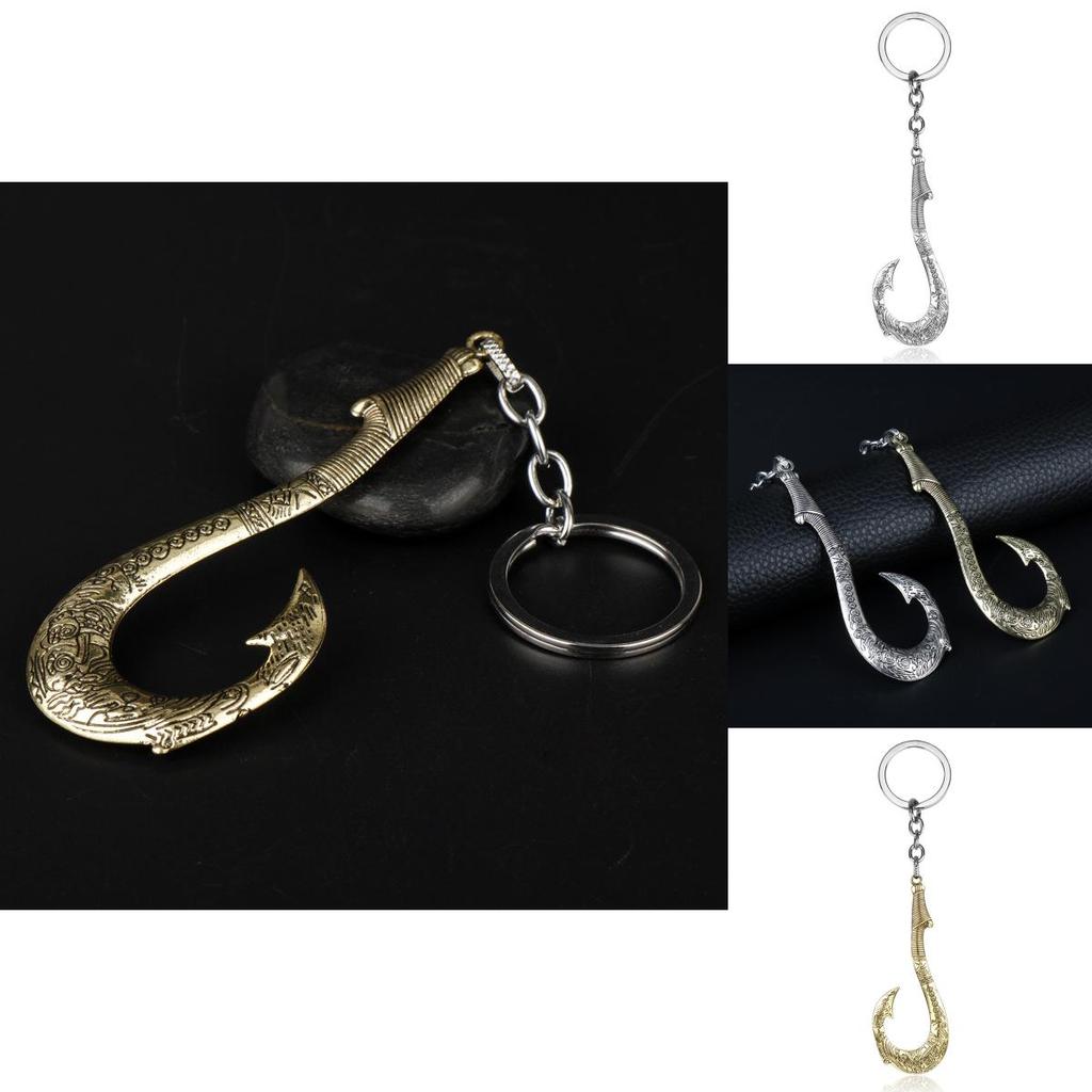 Moana Alloy Keychain Pendant With Vintage Style For Gift And Travel Souvenirs