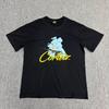 Хлопковая футболка Corteiz Streetwear Мужская Свободный крой Круглый вырез Короткий рукав Хип-хоп Графическая футболка