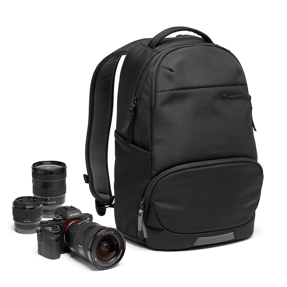 Advanced Active Backpack III Camera Backpack Rain Cover Small Tripod Laptop Convenient for Carrying Photography Bag MB [Manfrotto] - Water-repellent,