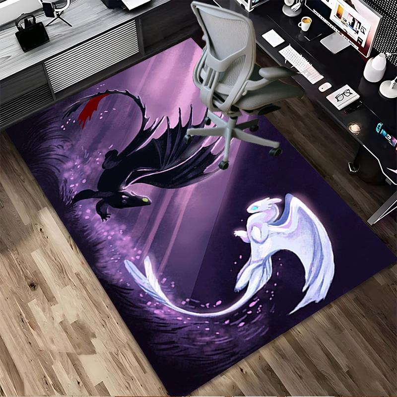 Dragon Dance Living Room Non-Slip Area Rug Soft Carpet for Bedroom Game Playroom Sofa Office Home Decor Doormat Christmas Gift C9211833