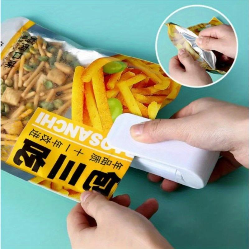 Мини-машина для запечатывания закусок, портативная машина для вакуумной запайки для консервирования пищевых продуктов, маленькая бытовая машина для запечатывания пластика, кухонные аксессуары, инструменты