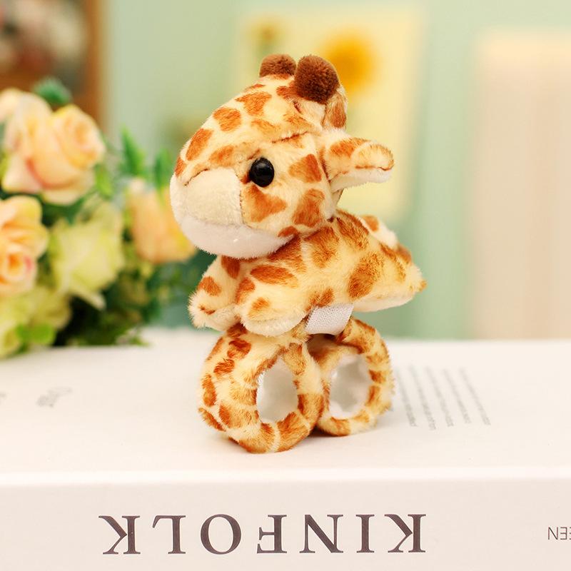 Мультяшный Животный Тигр Хвост Лапа Плюшевая Игрушка Динозавр Леопард Перчатки Повязка на Голову Кукла Детский Реквизит для Выступлений