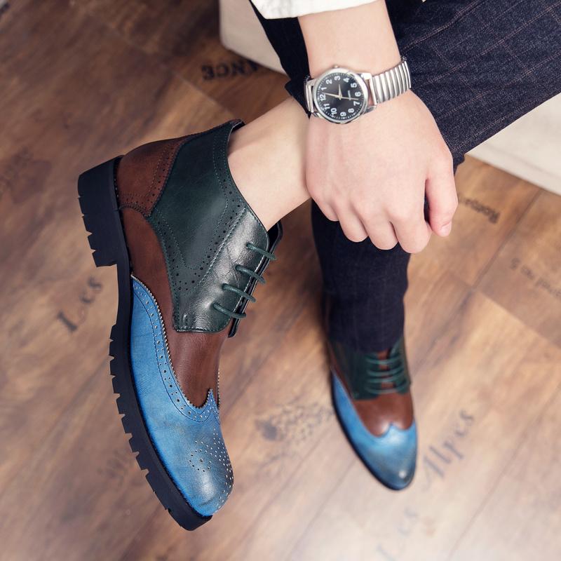 Мужские кожаные ботинки больших размеров, модные ботинки «челси», мужская обувь, высокие ботинки в британском стиле, в стиле ночного клуба