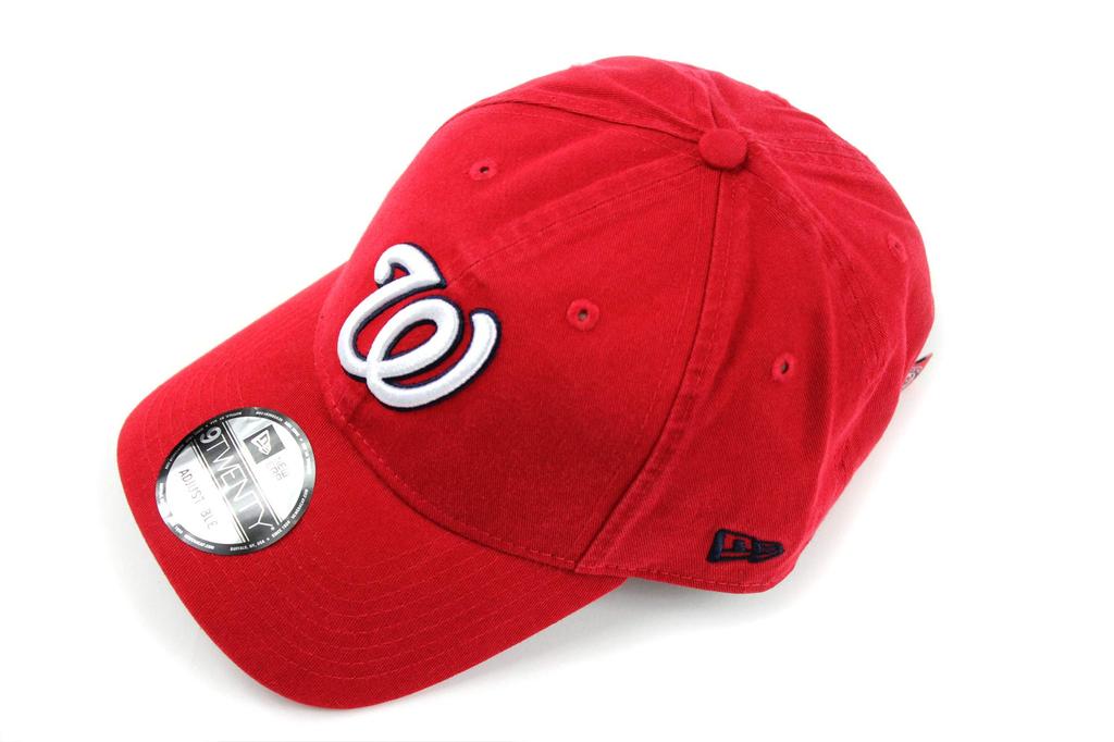 New Era Кепка 9TWENTY MLB Национальной лиги Washington Nationals, один размер, регулируемая, хлопковая бейсболка для мужчин и женщин, унисекс