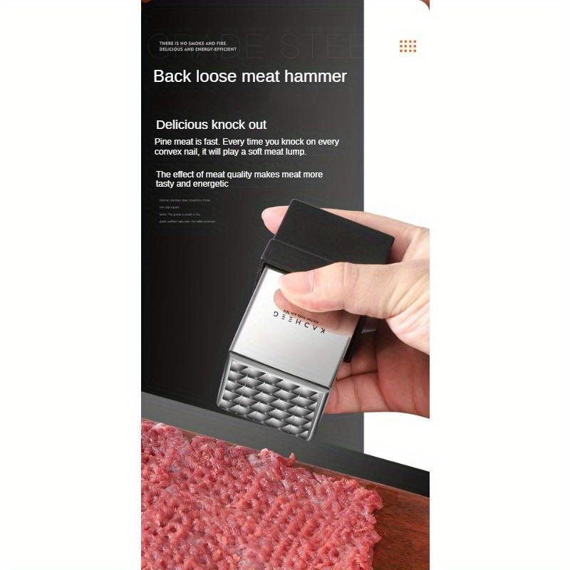 1pc, Premium 304 Stainless Steel Meat Tenderizer Needle For Home Kitchen - Ideal For Steak Chop, Kitchen Utensils, Kitchen Supplies