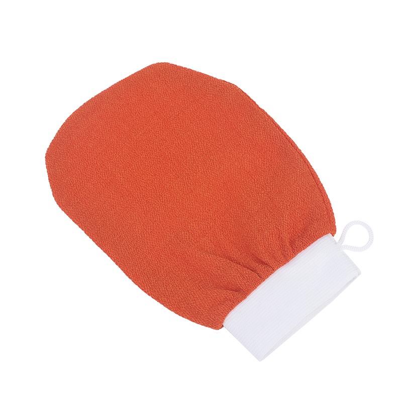 Двусторонняя рукавица-скраб для хаммама Волшебная перчатка для пилинга Отшелушивающая рукавица для удаления загара