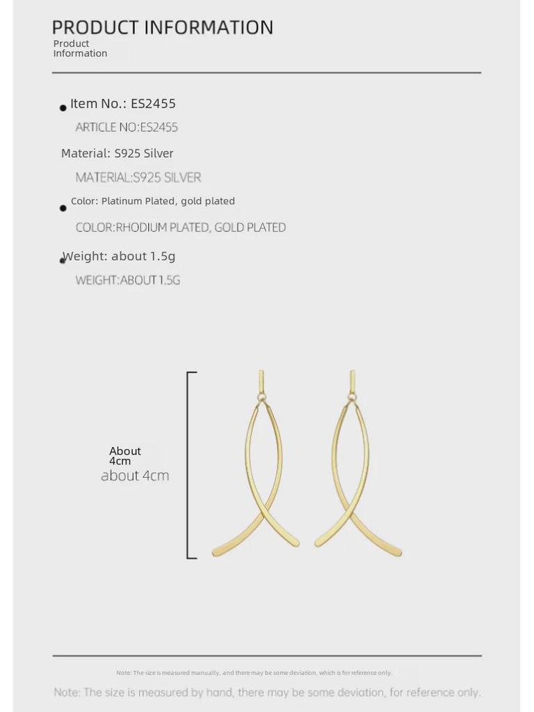 Серьги-крестики Banyan Tree из серебра 925 пробы: Стильный и модный дизайн для женщин