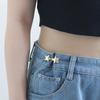 Регулируемые зажимы для брюк, застежка на брюки, выдвижная пуговица, свободная пуговица для талии, для джинсов, идеально подходит для уменьшения талии