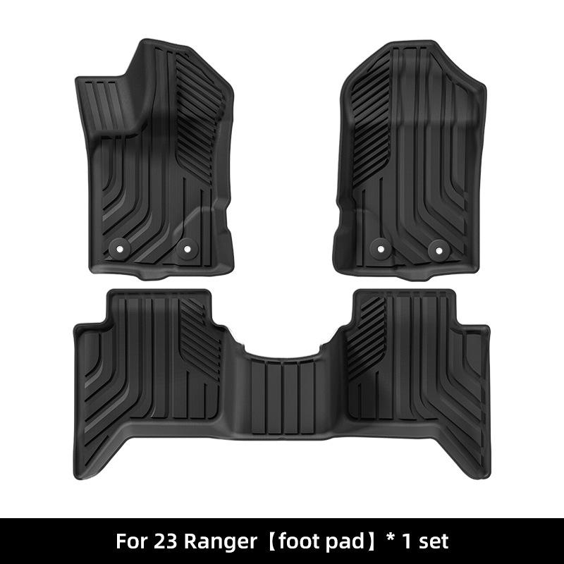 Коврики в салон для Ford Ranger 2019-2025, для леворульных/праворульных, коврики в кузов из ТПЭ