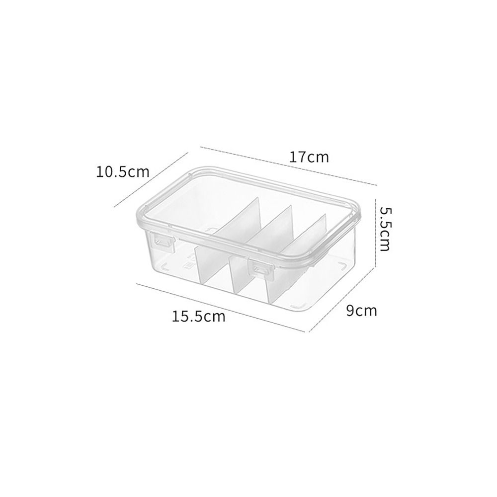Case Classification Data Cable Organizer Transparent Desktop Organizer  for Office Home