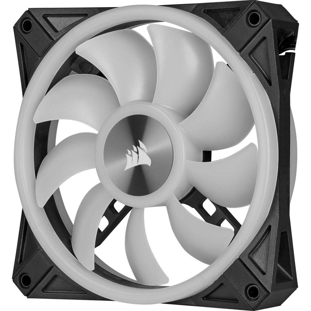 Corsair iCUE QL140 RGB 140mm Dual Fan Kit PWM Compatible PC Case Fan FN1376 CO-9050100-WW
