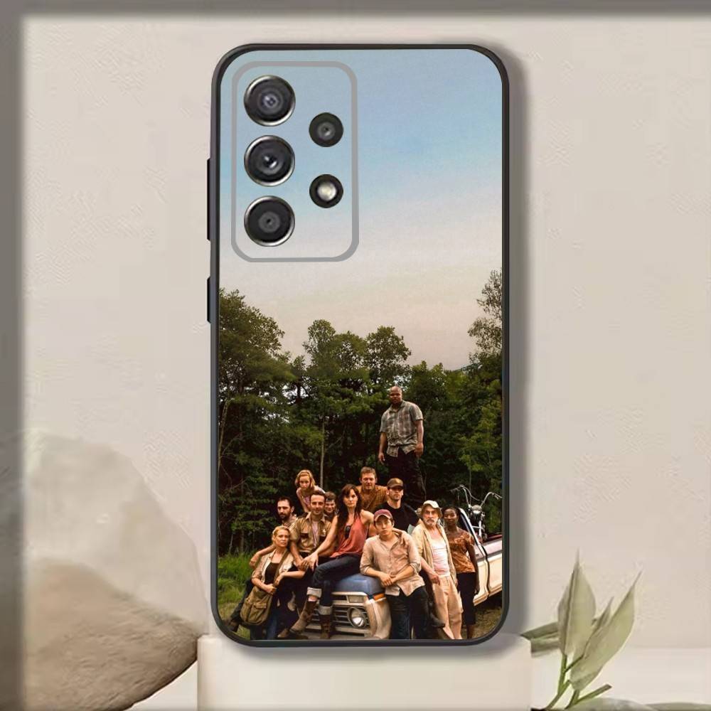 T-TWD The W-Walking Dead Phone Case For Samsung S25,S24,S21,S22,S23,S30,Ultra,S20,Plus,Fe,Note,10,9,5G Black Cover