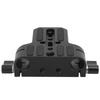 Multipurpose Camera Base Plate with 15mm Rod Rail Clamp for DSLR Camera Rig Support System
