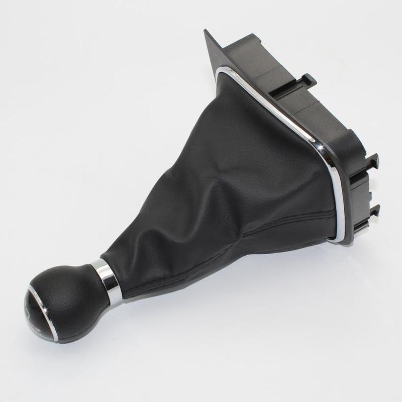 For VW EOS 2009 2010 2011 2012 2013 Car-Stying 6 Speed Car Stick Gear Shift Knob With Leather Boot