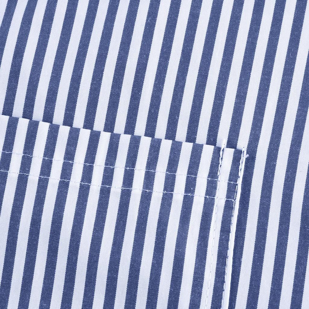 Женские полосатые рубашки на пуговицах с карманами и длинными рукавами, остроконечный воротник, топы