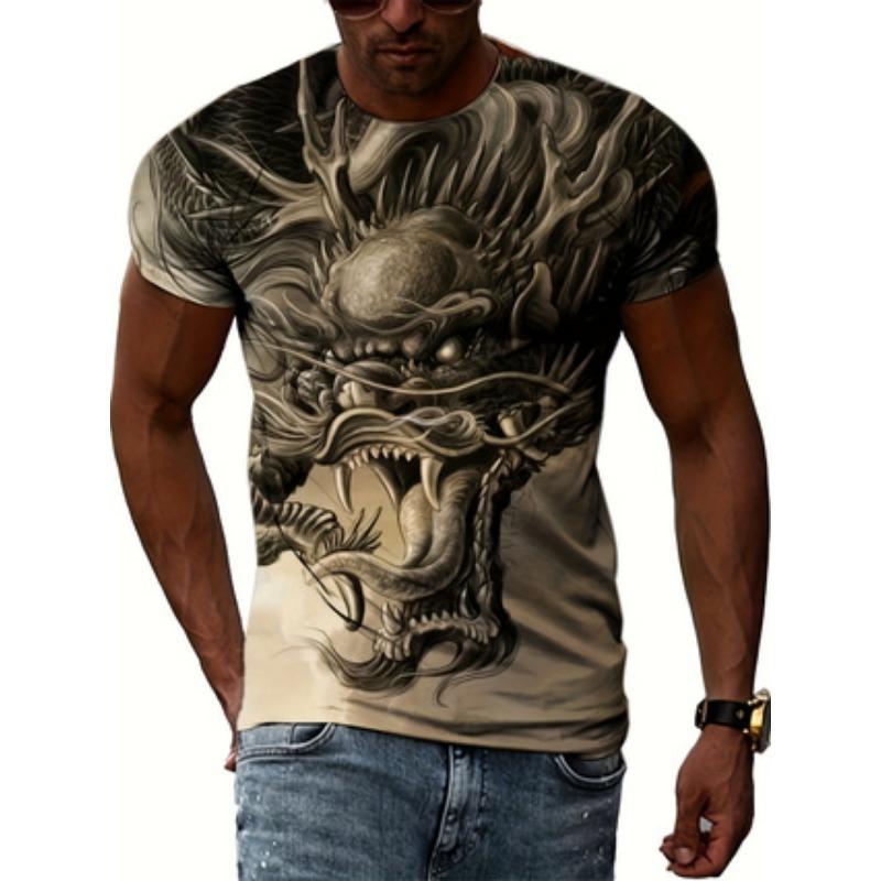 Personalized Printing T-shirt Phoenix T-shirt Outdoor Casual Cool T-shirt Top