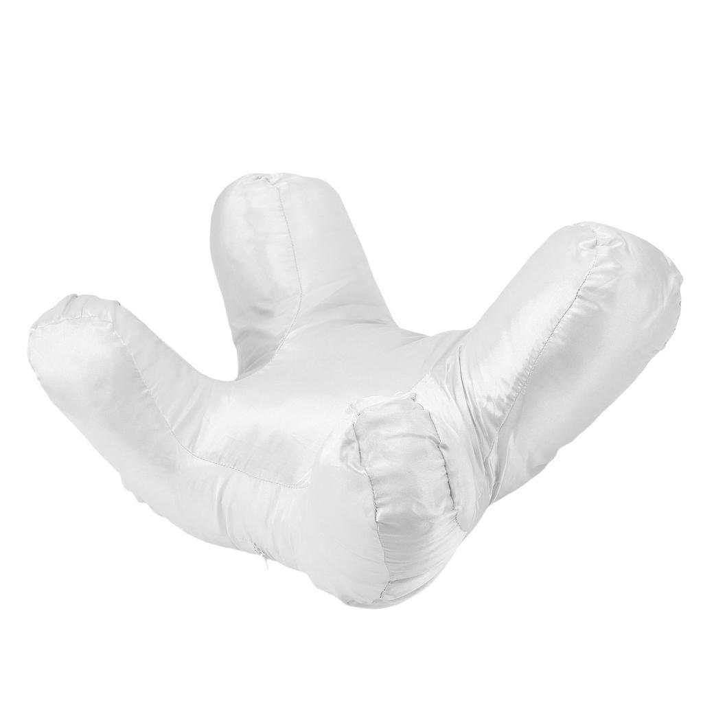 Удобная подушка для лица Легкая Мягкая Поддерживающая Подушка для Сна на Животе для Сна на Спине и Боку Хлопок Белый