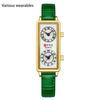 Кварцевые часы Dual Time Digital Classic Roman Scale Водонепроницаемые кварцевые часы