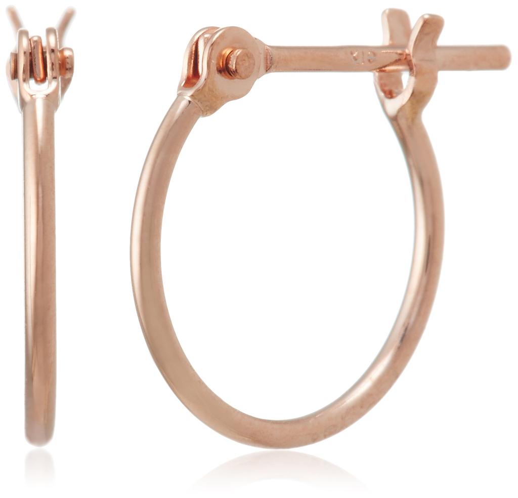Bloom K10 Pink Gold Hoop Earrings (S) 0202-1699-0018-0000
