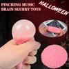 Decompression Toy Halloween Prank Brain Decompression Brain Guts Decompression Dough Ball Pinch Toy