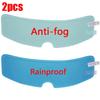 Motorcycle Helmet Clear Anti-Fog Rainproof Film Helmet Lens Durable Nano Coating Sticker Moto Safety Driving Helmet Accessories