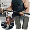 1 Pair Angled Barbell Grips Ergonomic Rotating Weightlifting Handles Reduce Joint Stress Bench Press Biceps Triceps Forearm Training Dumbbell Grip