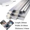Aluminium Alloy 6061 T 6 Rectangular Flat Bar Square Rod Plate Metal Strip Solids Stock For CNC Length 250mm