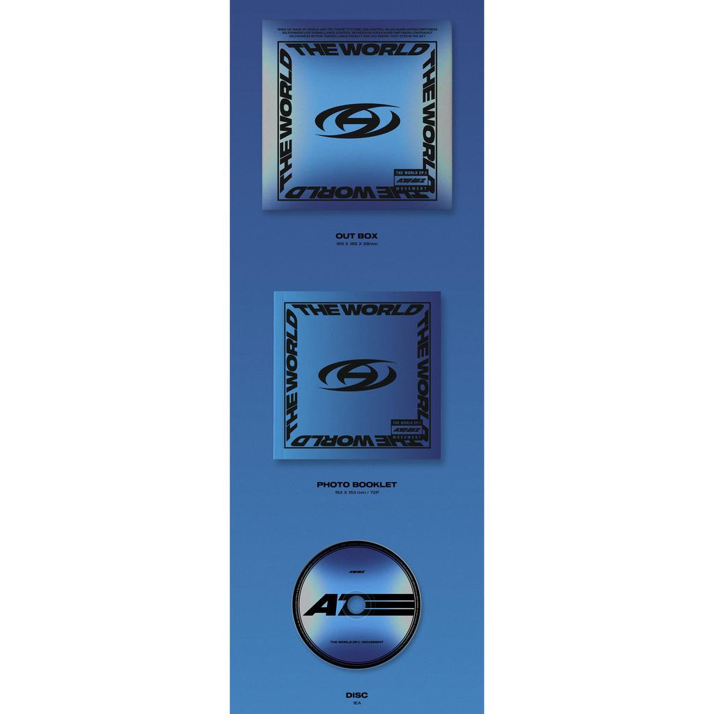 (POB 35types + СТАНДАРТНАЯ ВЕРСИЯ_SET) ATEEZ - МИР EP.1 : ДВИЖЕНИЕ (Онлайн-преимущество)