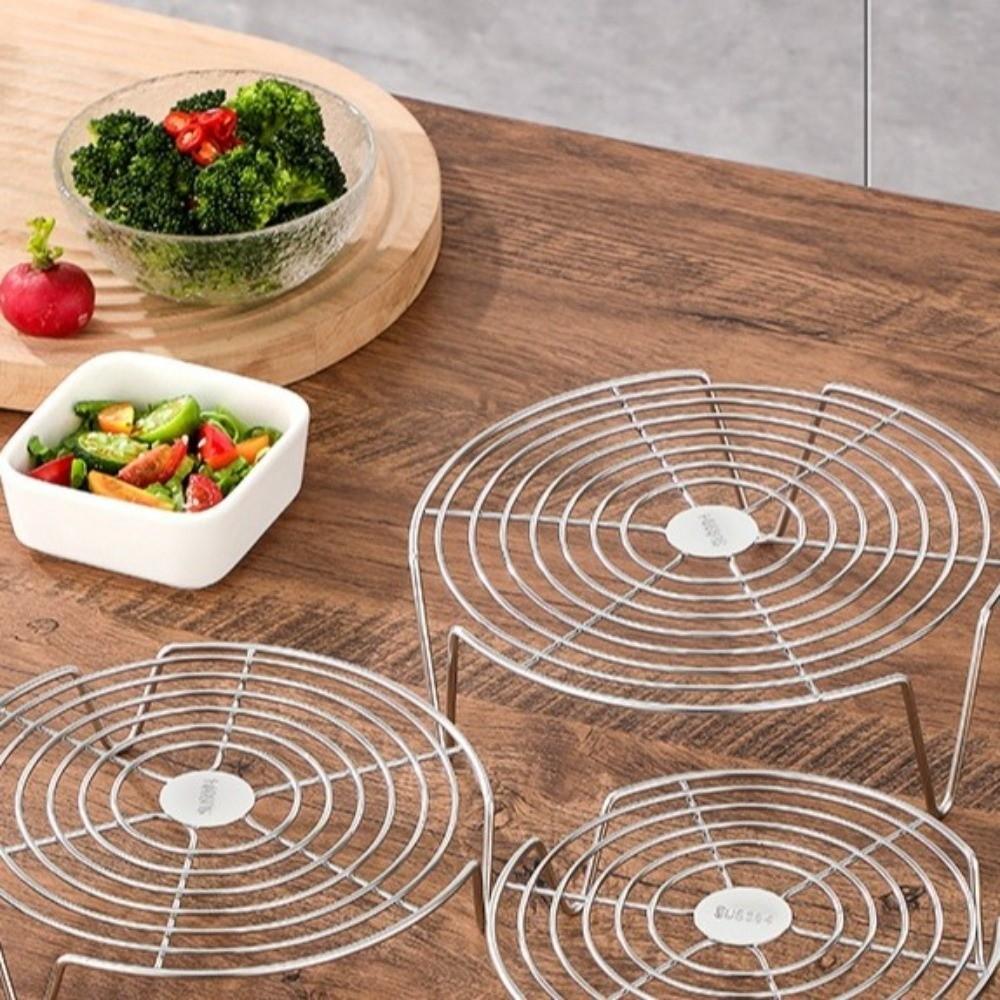 Heavy Duty Steaming Tray 304 Stainless Steel Steamer Shelf Steamer Rack Kitchen Cooking