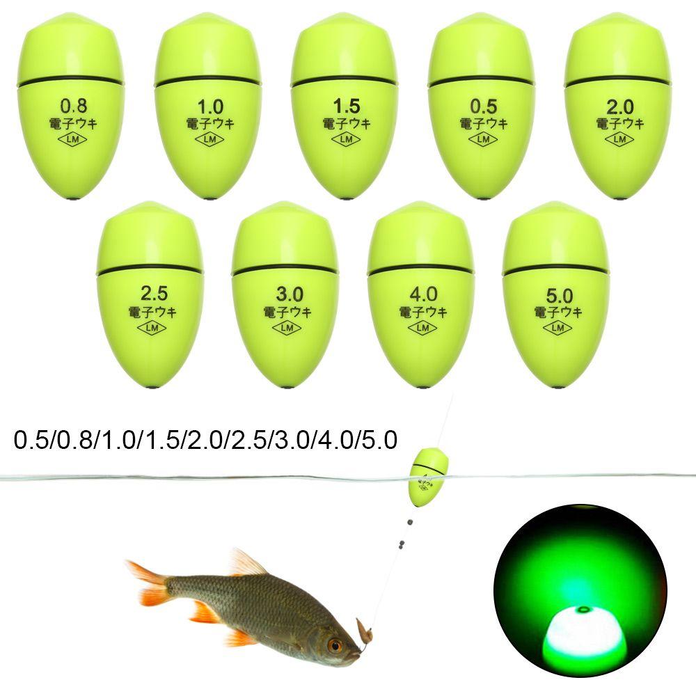 Bright Glow Plastic Electronic Float Luminous Float Rocky Fishing Float Zhongtong