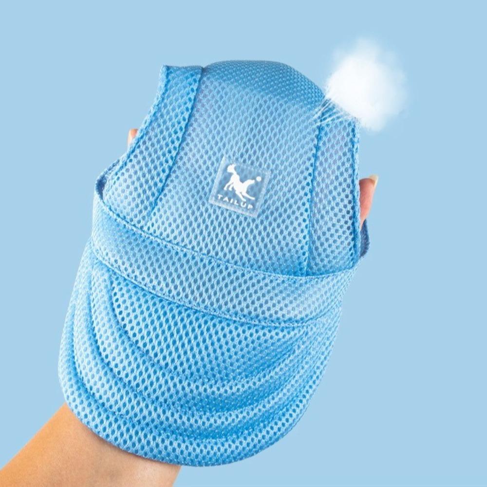 Adjustable Pet Baseball Hat Solid Color Dogs Sun Hat Sun Bonnet Dog Cap Sports