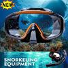 Professional Swimming Diving Goggles Snorkeling Scuba Underwater Swimming Glasses High Performance Goggles Snorkel Set
